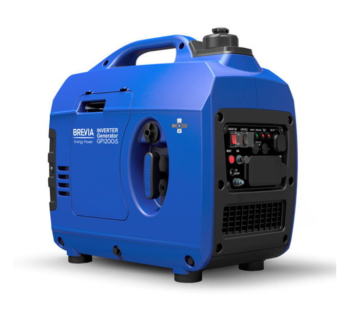 Генератор Brevia GP1200iS інверторний бензиновий 1,2кВт (ном 1,0кВт)