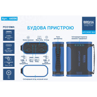 Повербанк Brevia ePower 44096 96000mAh 307.2Wh LiFePo4