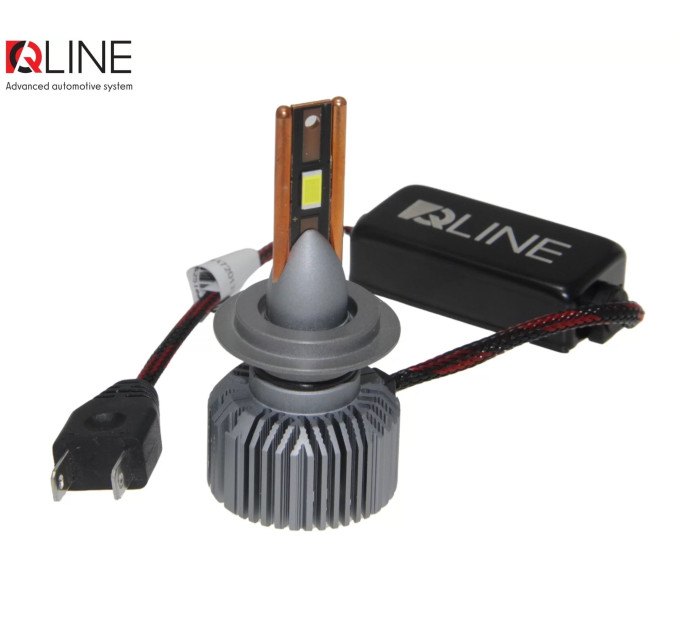 Світлодіодні лампи QLine Ultra +200% 55W H7 6000K 12V