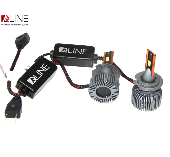 Світлодіодні лампи QLine Ultra +200% 55W H7 6000K 12V