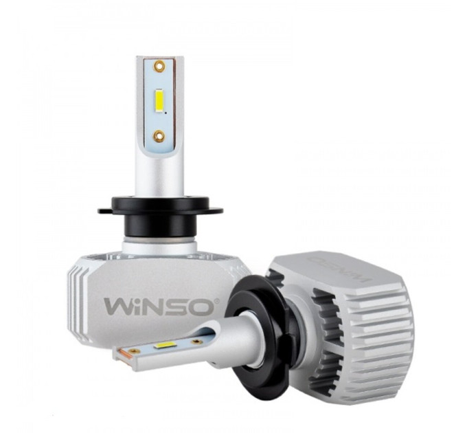 Світлодіодні лампи Winso LED 792700 H7 12/24V 40Вт 5000Лм 6000K PX26d CSP Chip