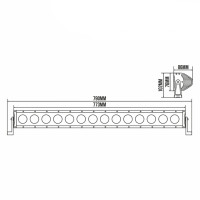 Світлодіодна фара BELAUTO CREE Combo LED BOL1410C