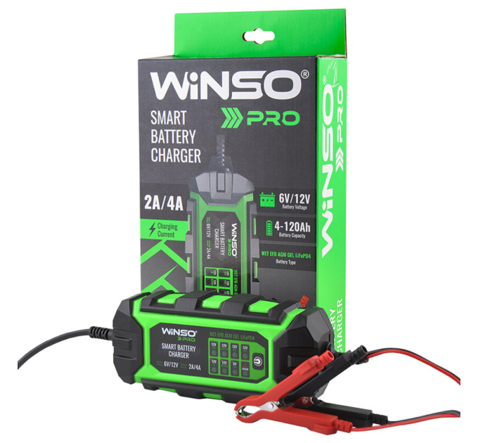Зарядний пристрій Winso Pro 139310 6/12V 4A 8LEDs