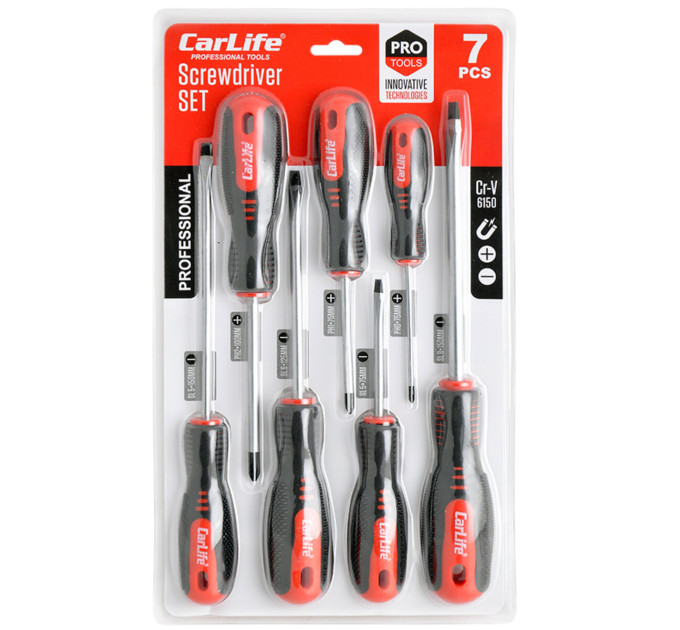 Набір викруток Carlife WR6907