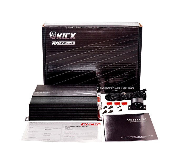 Підсилювач Kicx RX 1050D ver.2