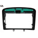 Рамка переходная CraftAudio PE-22-353 Peugeot 308 07-13 / 408 11+ gray