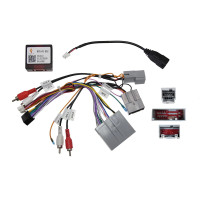 Рамка перехідна CraftAudio FO-012N FORD ESCAPE 2007-2012 Black + проводка