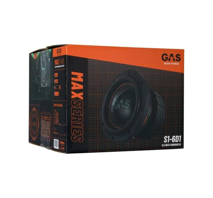 Сабвуфер GAS MAX S1-6D1