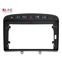 Рамка переходная CraftAudio PE-22-352 Peugeot 308 07-13 / 408 11+ black