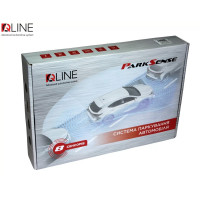 Парктронік Qline ParkSense Easy 8 чорний