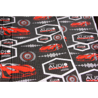 Шумоізоляція Audio-System Alubutyl 4000 v2 4.0 мм (0,7х0,5)