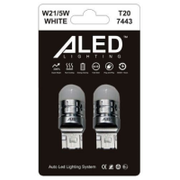 Світлодіодні лампи ALed 7443 (W21W/5W) white (2шт)