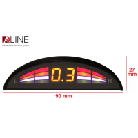 Дисплей для парктроніка Qline ParkSense Smart Smart 4
