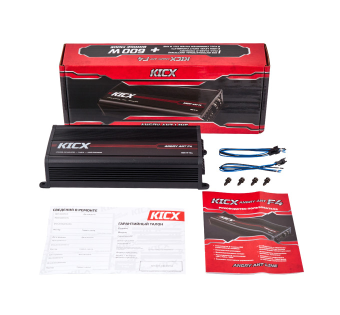 Підсилювач Kicx ANGRY ANT F4