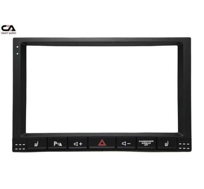 Рамка перехідна CraftAudio VW-011N Touareg 2002-2010 + проводка та кнопки