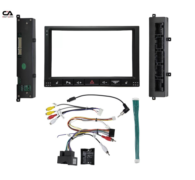 Рамка перехідна CraftAudio VW-011N Touareg 2002-2010 + проводка та кнопки
