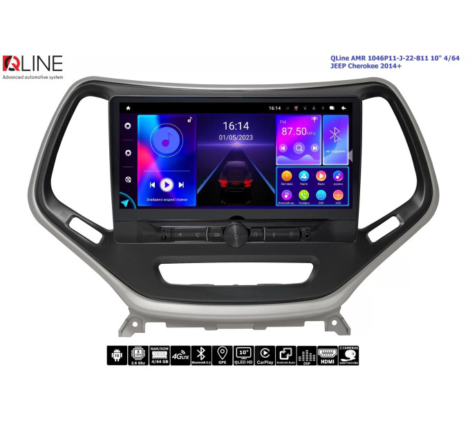 Штатна магнітола QLine 1046P11-J-22-811 10