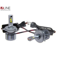 Світлодіодні лампи QLine Ultra +200% 55W H4 6000K 12V