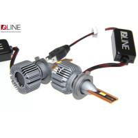 Світлодіодні лампи QLine Ultra +200% 55W H7 6000K 24V