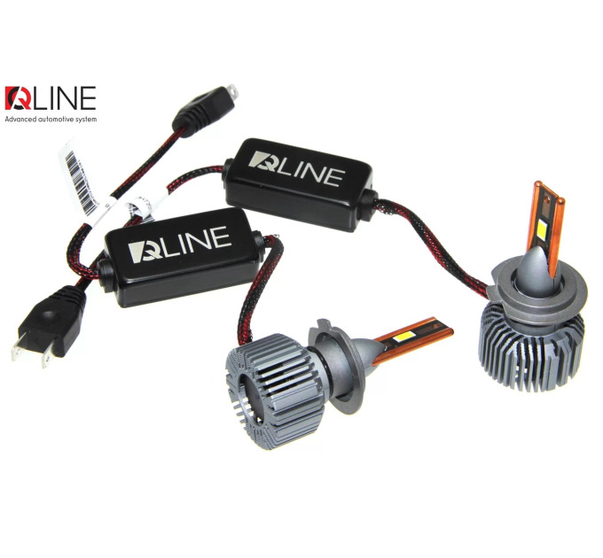 Світлодіодні лампи QLine Ultra +200% 55W H7 6000K 24V