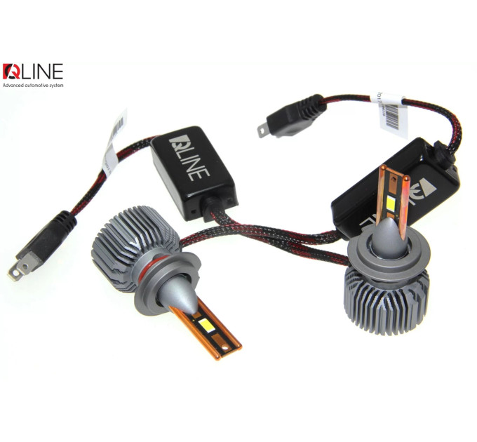 Світлодіодні лампи QLine Ultra +200% 55W H7 6000K 24V