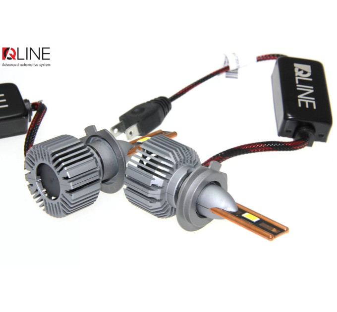 Світлодіодні лампи QLine Ultra +200% 55W H7 6000K 24V