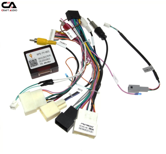 Комплект дротів для магнітол 16PIN CraftAudio RP5-TY-001 Toyota Tundra 20+, Camry 70, Corolla 18+
