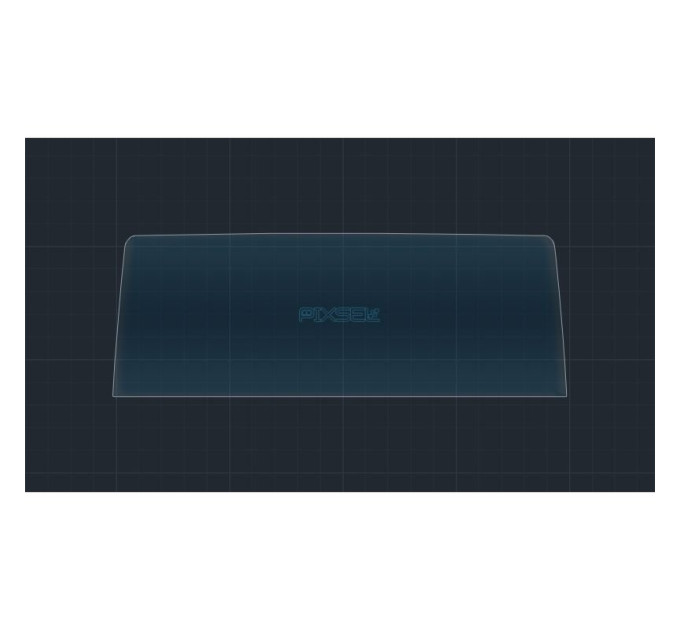 Захисне скло на монітор BMW X5 2013-2018 (F15) (матове) Pixsel BMW-2117-M