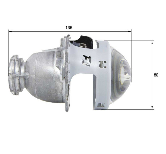 Біксенонові лінзи Infolight Gen5 F1 Blue 3.0