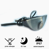 Камера переднього огляду широкутна Prime-X C8122W VOLVO (універсальна)