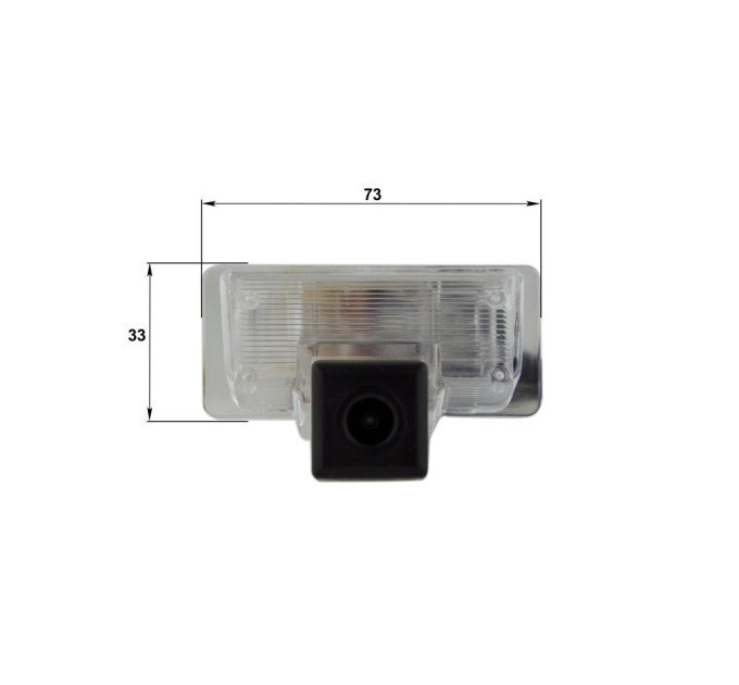 Штатна камера заднього огляду Falcon HS8012-XCCD Nissan Teana, Tiida, Sentra