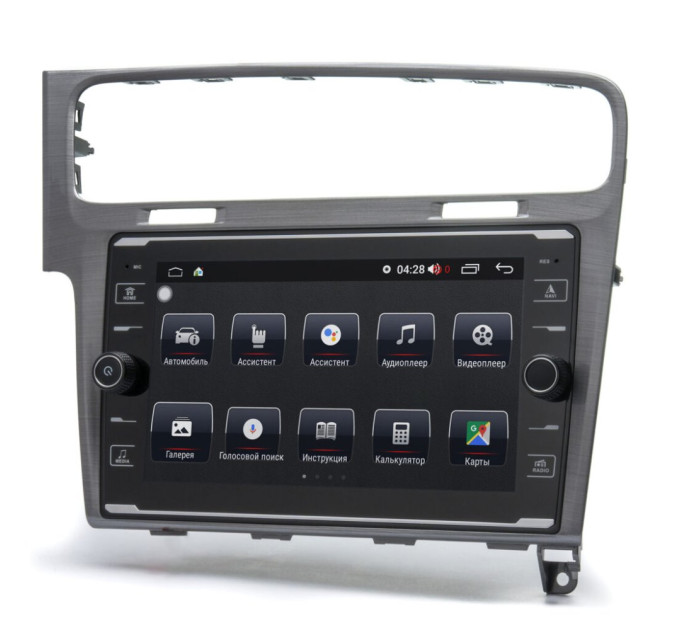 Штатна магнітола PRIME-X 22-048/9K VOLKSWAGEN Golf 7 2012