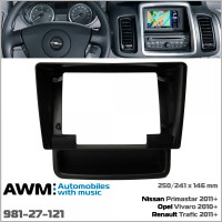 Перехідна рамка Renault Trafic, Opel  Vivaro, Nissan Primastar AWM 981-27-121