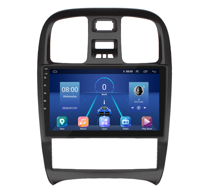 Штатна магнітола Hyundai Sonata 2001-2013 Element 4/32 4G CarPlay