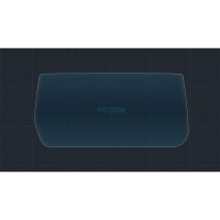 Захисне скло на монітор Mazda 6 2018- (глянсове) Pixsel MZ-1268-H