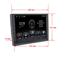Автомагнітола Cyclone C9 CPL GSM Universal