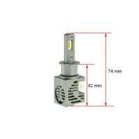 Світлодіодні лампи Cyclone LED H3 5000K 4600Lm type 33