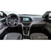 Захисне скло на монітор Hyundai Elantra 2016-2018 (глянсове) Pixsel HD-4772-H