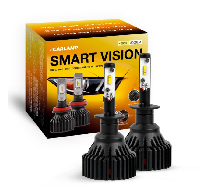 Світлодіодні лампи CARLAMP Smart Vision H1 4000K