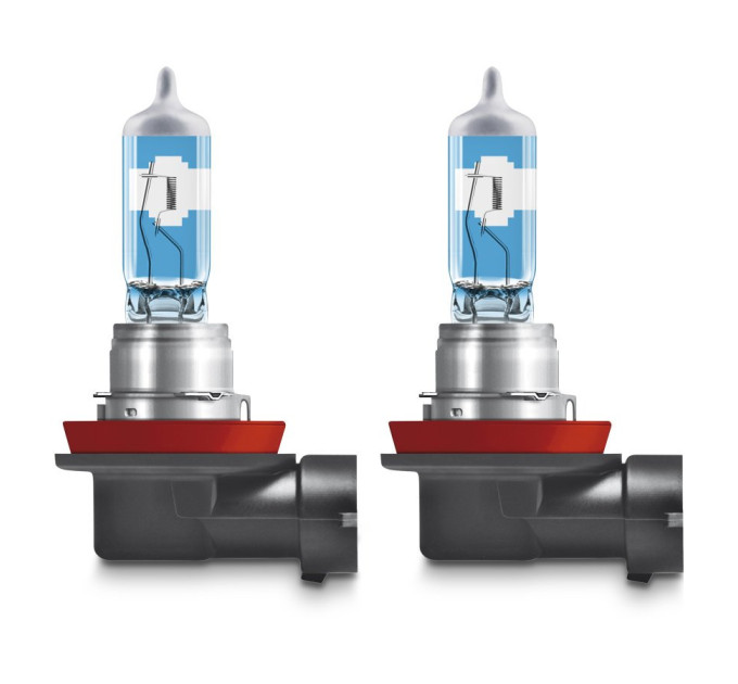 Комплект галогенних ламп OSRAM Night Breaker LASER NG 64211NL-HCB H11 55W 12V PGJ19-2