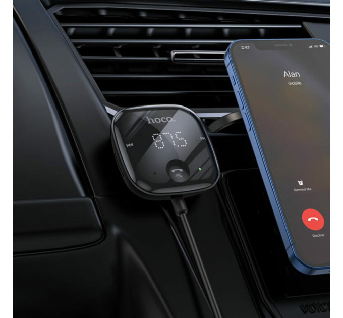 Bluetooth ресивер HOCO E65 Unity Black