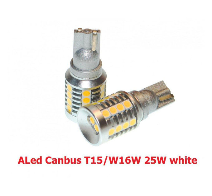 Світлодіодні лампи ALed Canbus T15/W16W 25W white