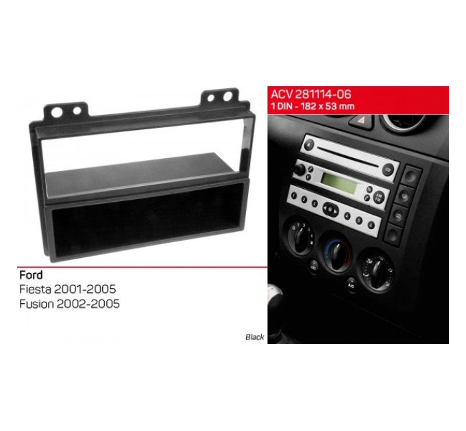Перехідна рамка Ford Fiesta, Fusion ACV 281114-06