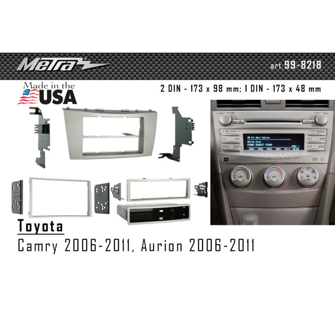 Перехідна рамка Toyota Camry Metra 99-8218