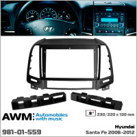 Перехідна рамка Hyundai Santa Fe AWM 981-01-559