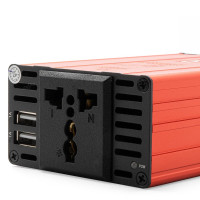 Автомобільний інвертор AMiO PI04 24В/230В 300Вт/600Вт 2xUSB