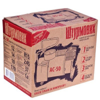 Автомобільний компресор Штурмовик AC-50