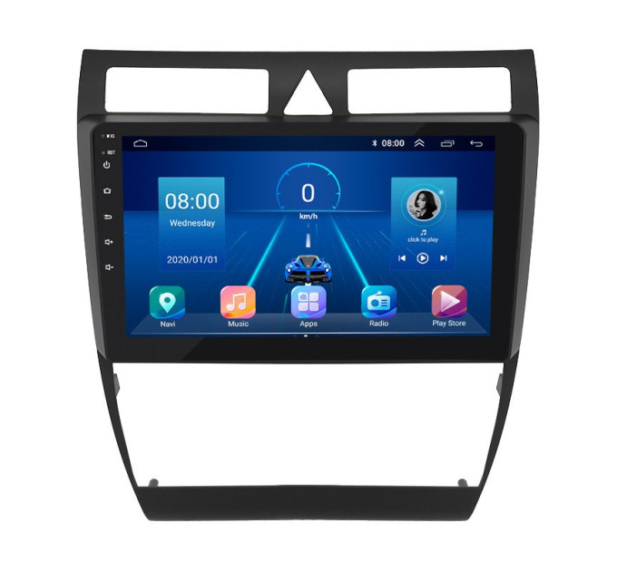 Штатна магнітола Audi A6 (C5) 2001-2005 Element 6/128 4G CarPlay