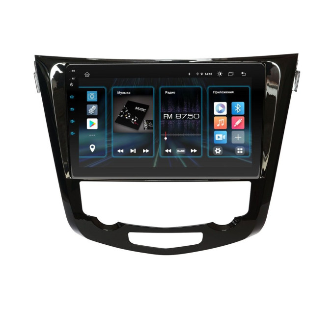 Штатна магнітола Incar DTA2-6210 для Nissan X-Trail 2014+, Qashqai 2014+ Climat