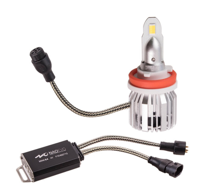 Світлодіодні лампи PULSO NAOEVO S4 LED H8/H9/H11/H16 Flip Chip 9-16V 30W 3600Lm 3000K/4300K/6500K